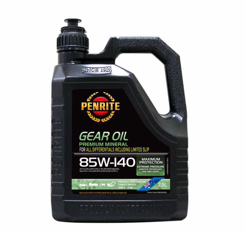 Penrite gear oil 85w 140 – 2.5l