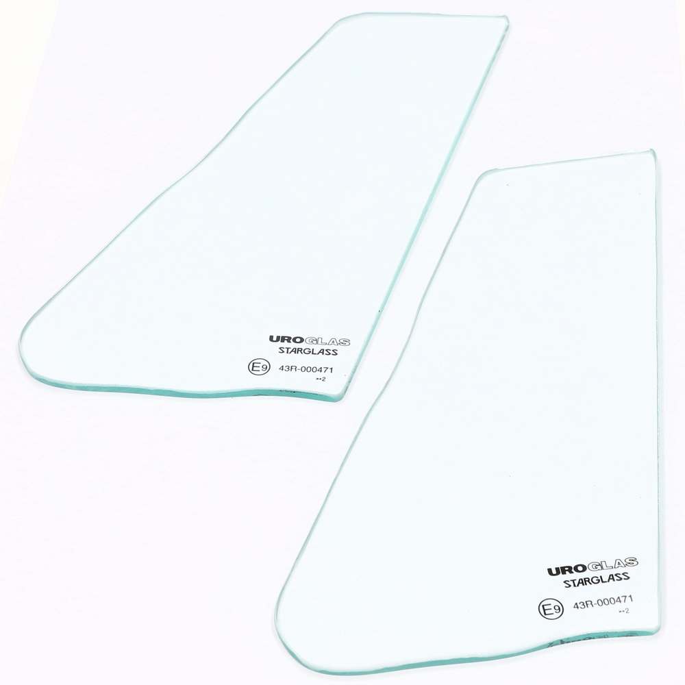 Glass qtr light MGB rds (pair) - 17H2517PAIR
