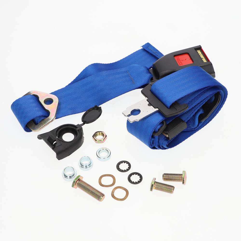 Seat belt rear static blue (ea) Mini