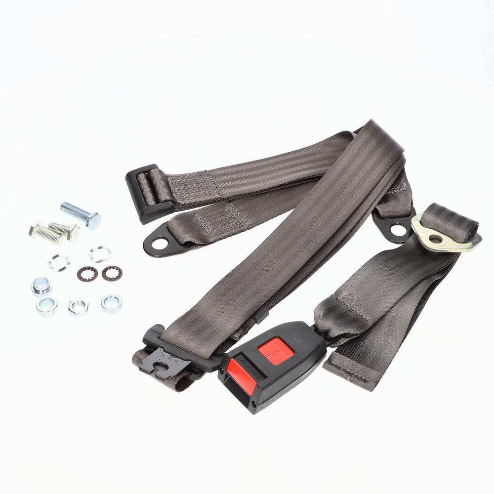 REAR STATIC SEAT BELT GREY ( EACH )