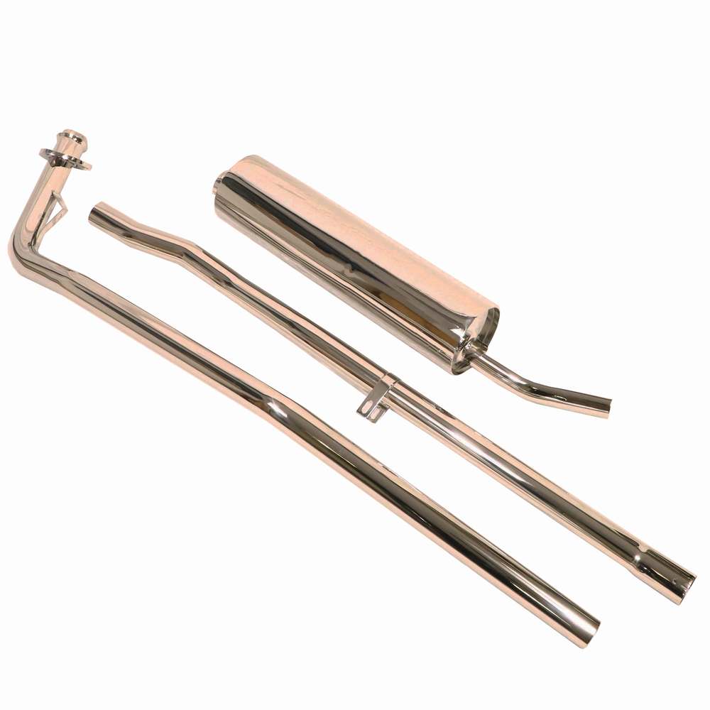 EXHAUST SYSTEM (TOURIST TROPHY) STAINLESS STEEL - 454-879