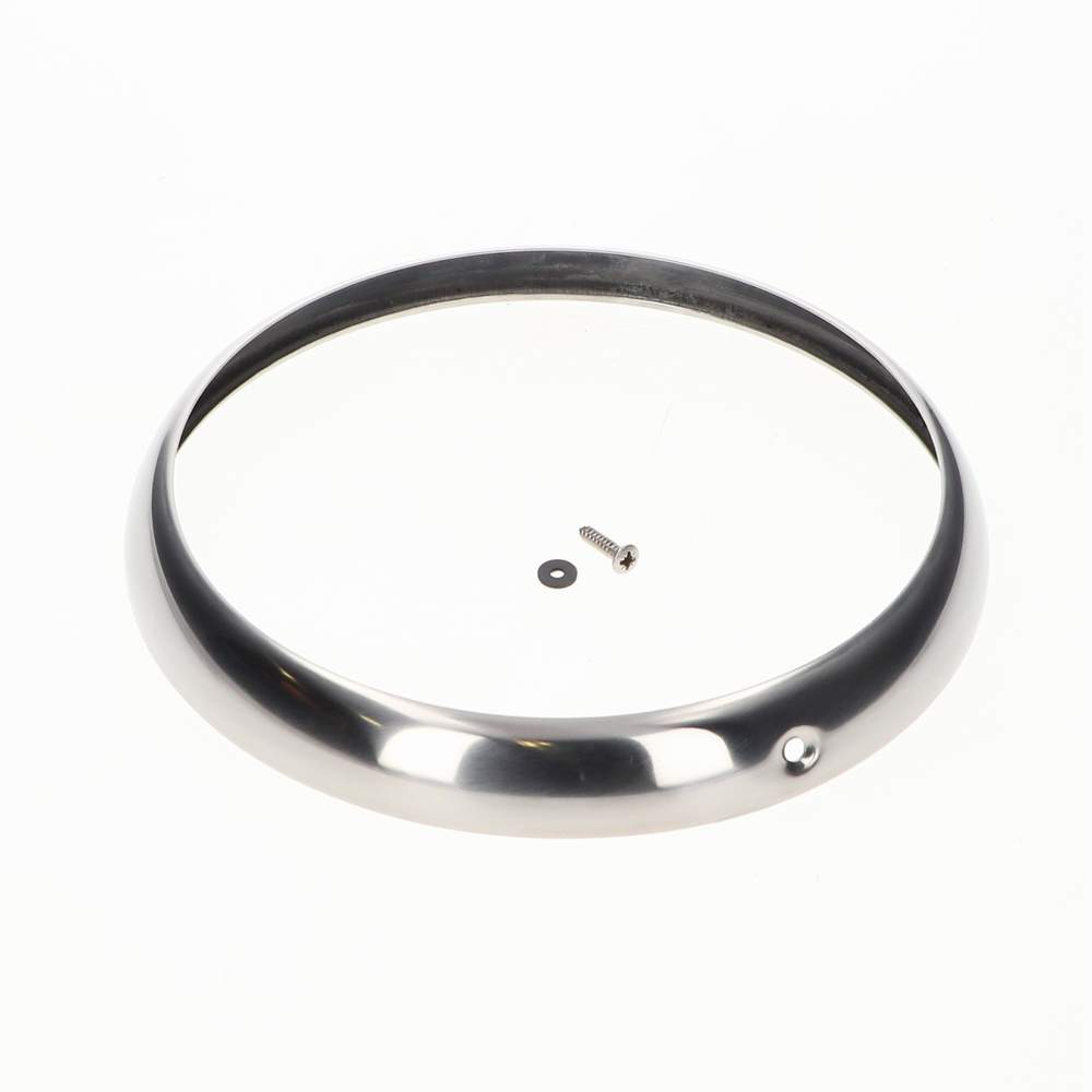 RIM HEADLAMP 7 INCH STAINLESS STEEL - 500929SS