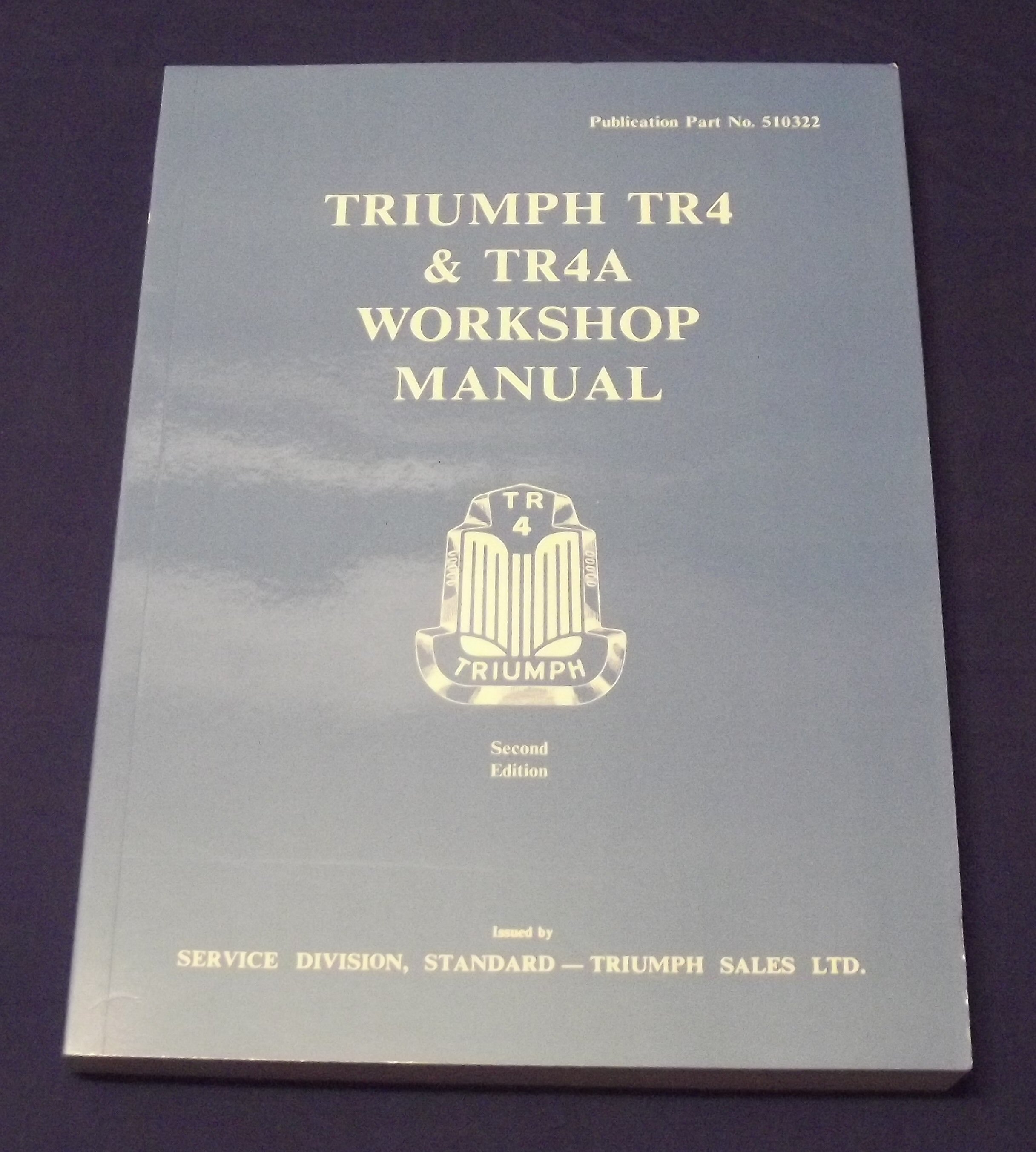 Manual w/shop TR4-4A