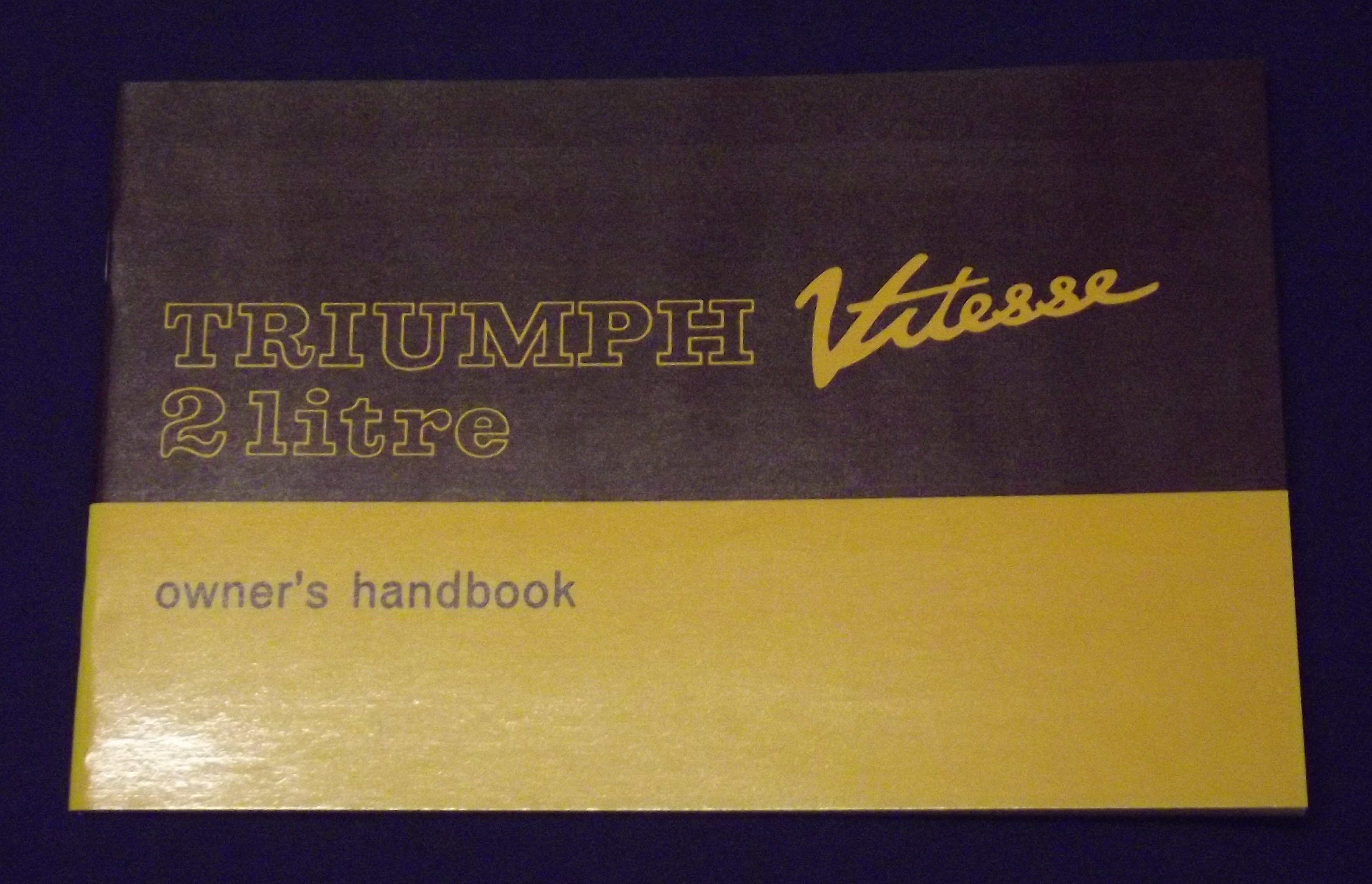 Handbook Vitesse 2litre