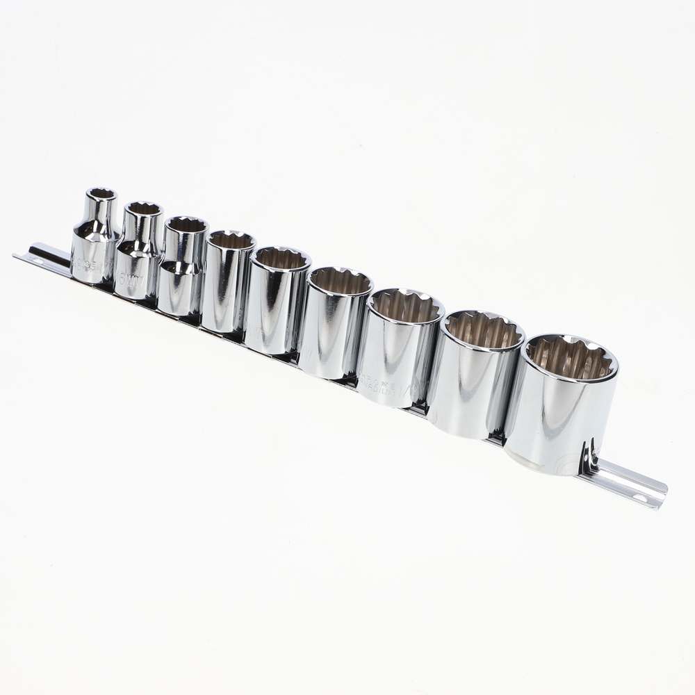 WHITWORTH SOCKET SET 1/2 INCH DRIVE (9 PIECE) - 6L2919