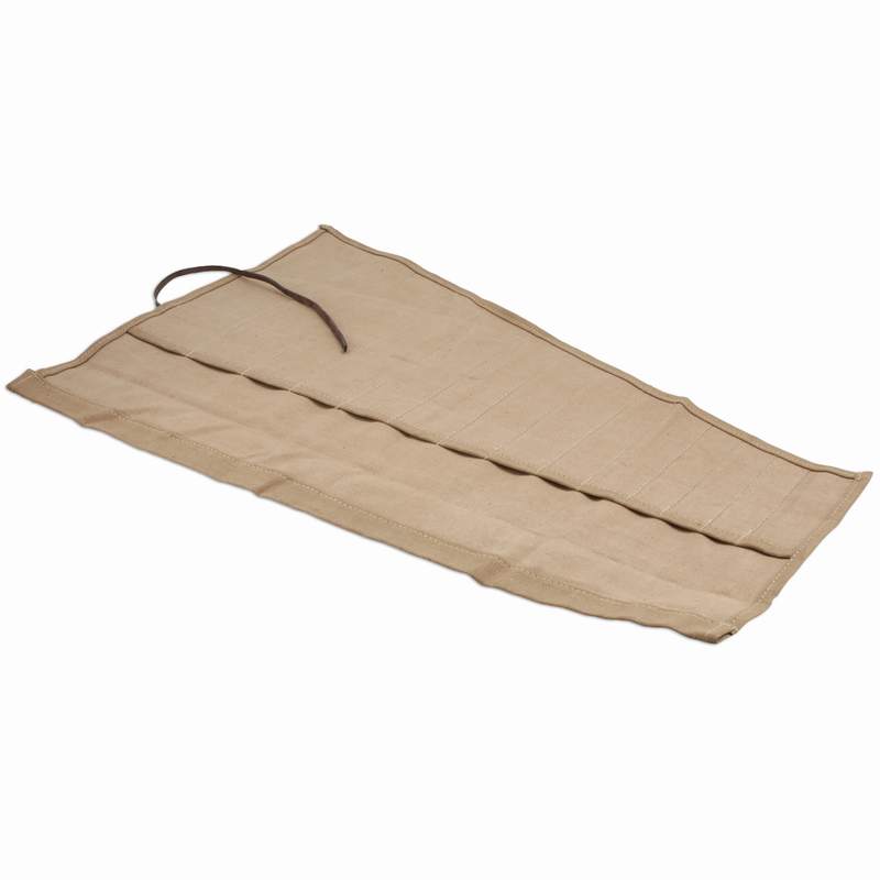 Gunson Waxed Canvas Tool Roll – 14 Pockets