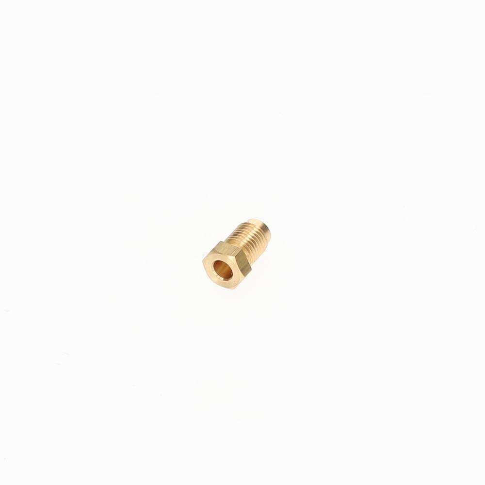 PIPE NUT 7/16 UNF X 1/4 MALE BRASS - AEHU14