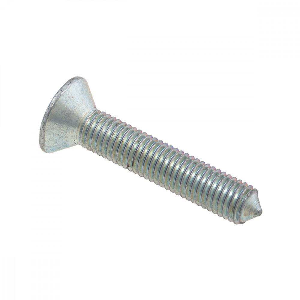 Screw door striker