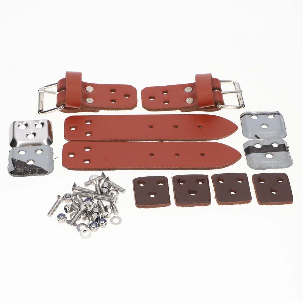 BONNET STRAP WORKS TAN LEATHER - AJJ3381