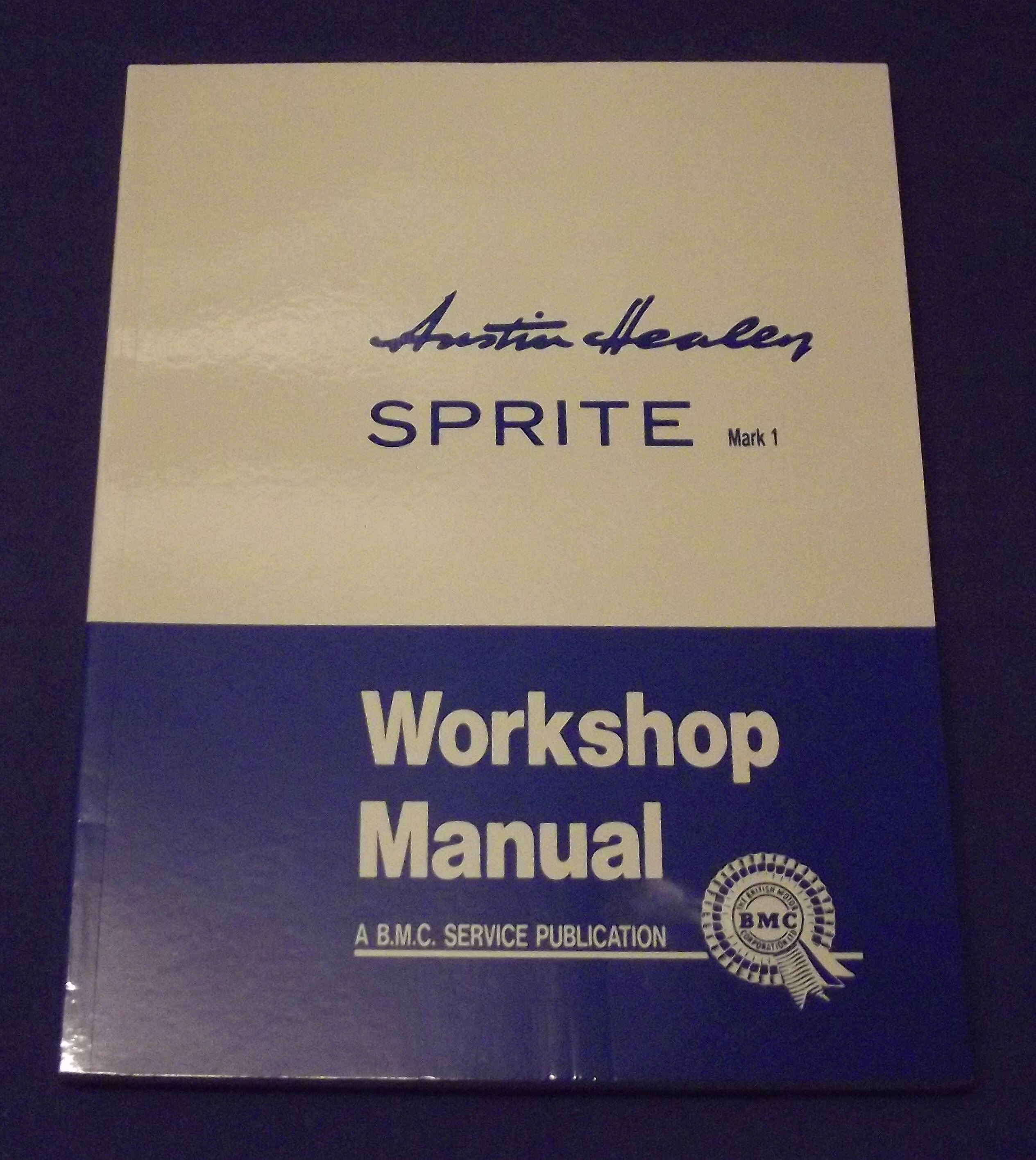 Manual w/shop Austin Healey Sprite MkI