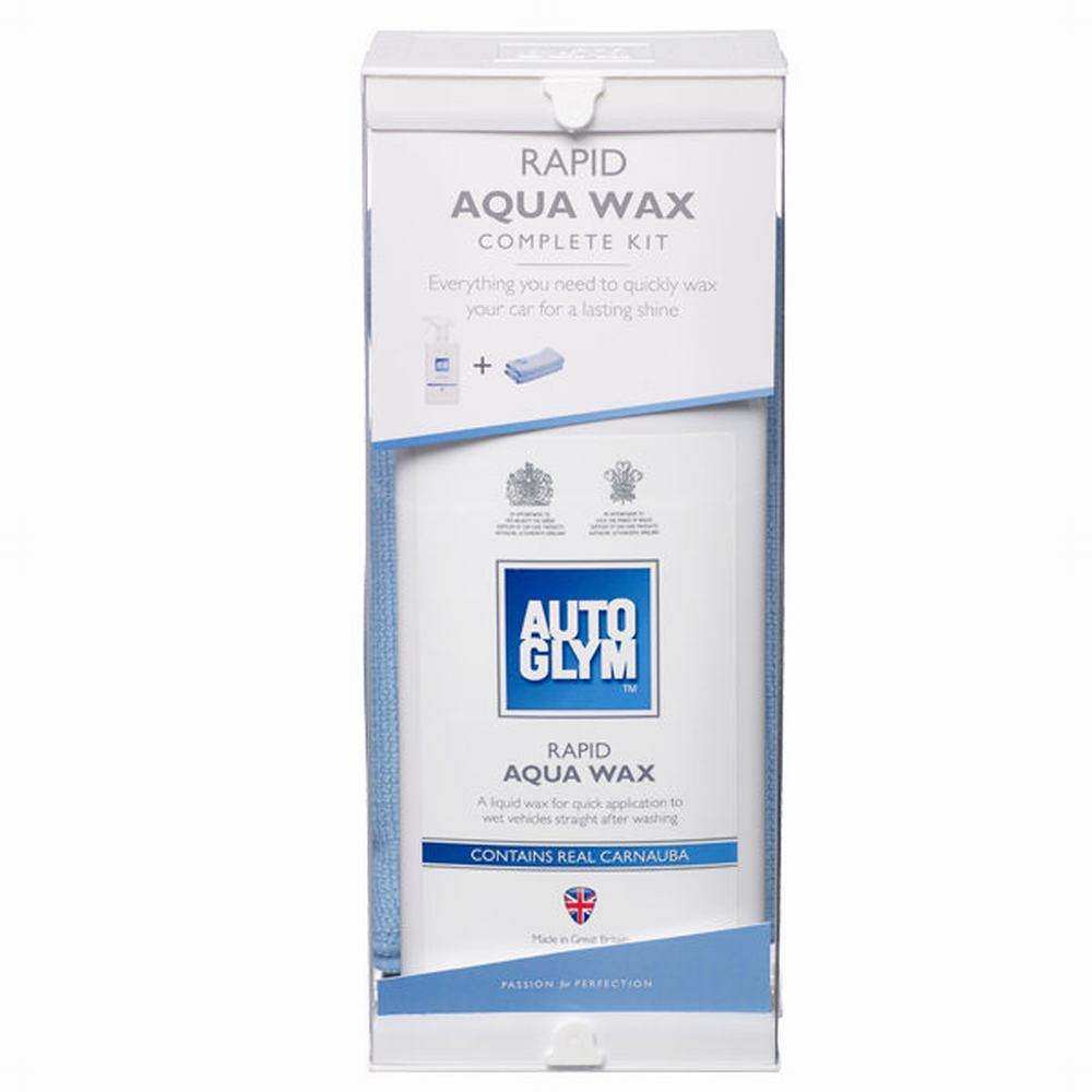 Autoglym rapid aqua wax complete kit