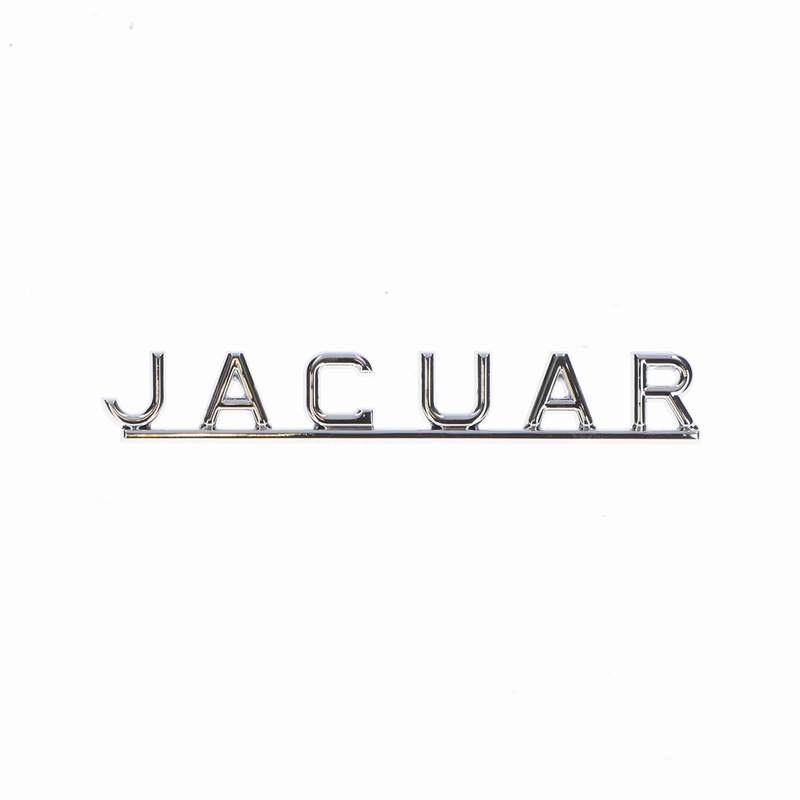 Badge Jaguar bootlid