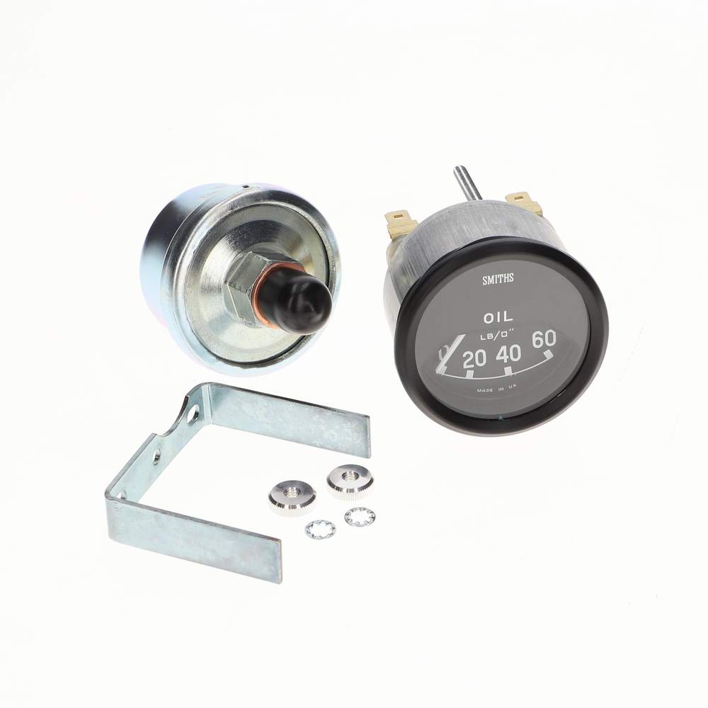 OIL PRESSURE GAUGE NEGATIVE EARTH WITH SENDER - C18641EPT