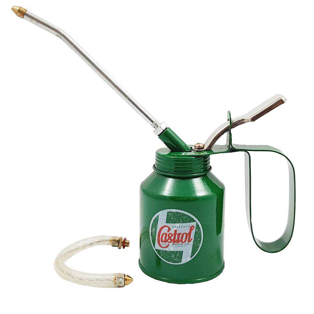 Castrol oil can - lever type 200ml - CASTROL_OIL_CAN