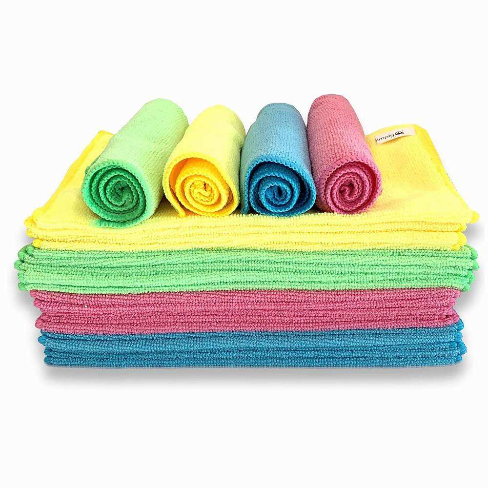 24 x Large Microfibre Detailing Polishing Cleaning Cloths