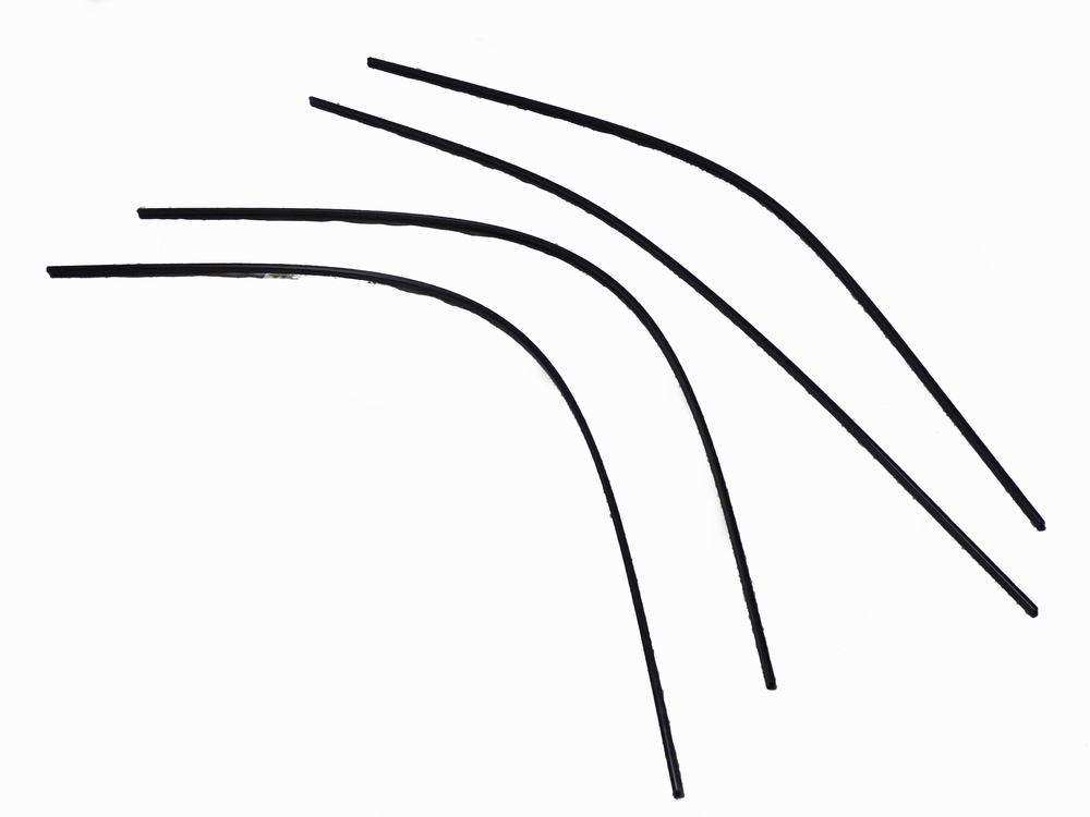 Wheel arch trim plastic (between arches) e