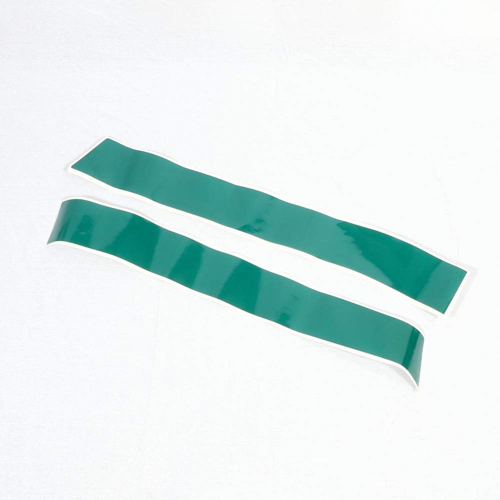 DECAL BONNET GREEN PAIR MINI