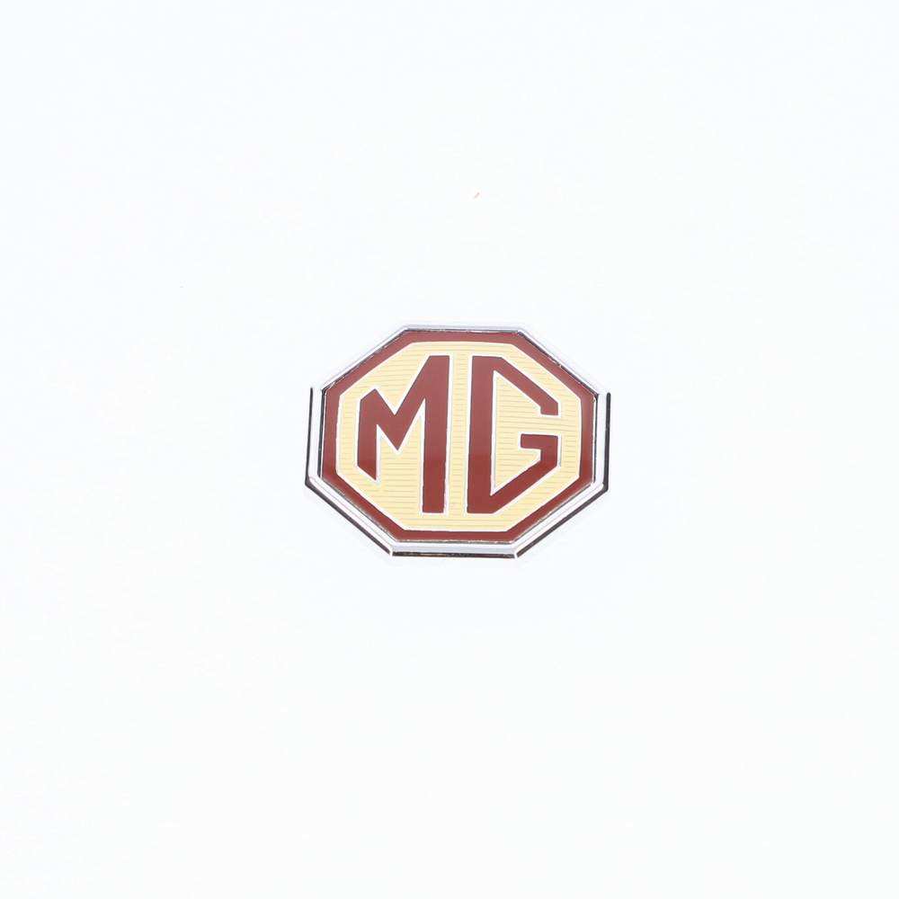 Badge assembly – MG – Satin Silver rear