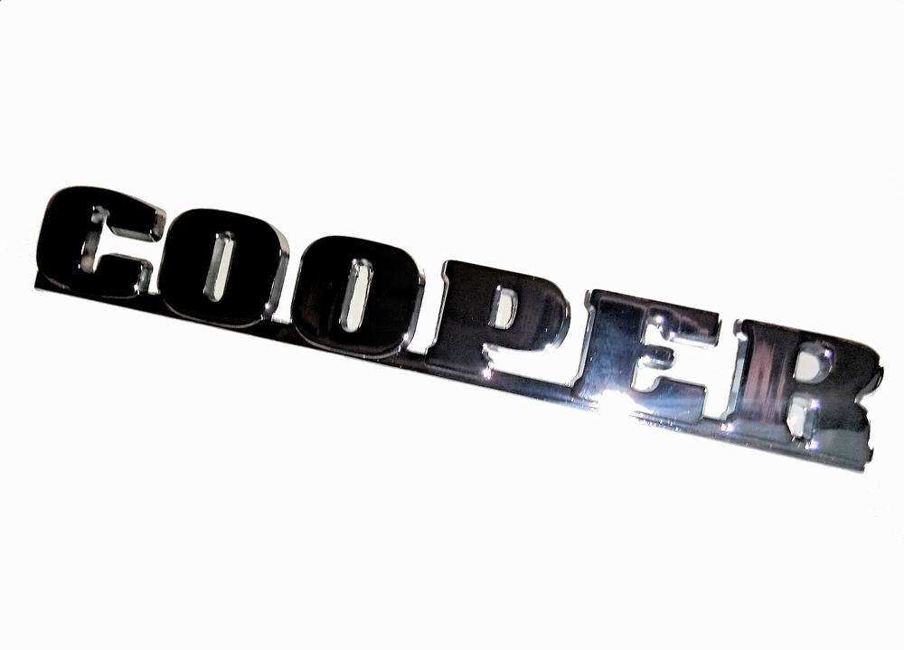 Badge Cooper bootlid Mini