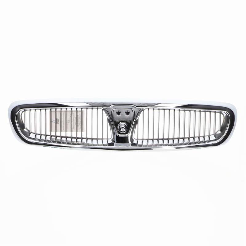 Grille assembly - radiator - bright