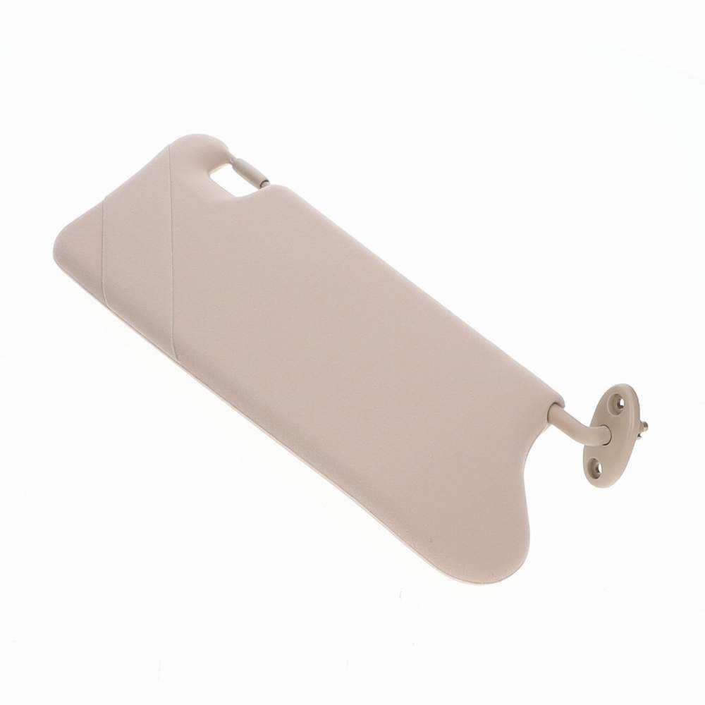 Sunvisor assembly – front header – Sandstone Beige, driver, cloth, less mirror