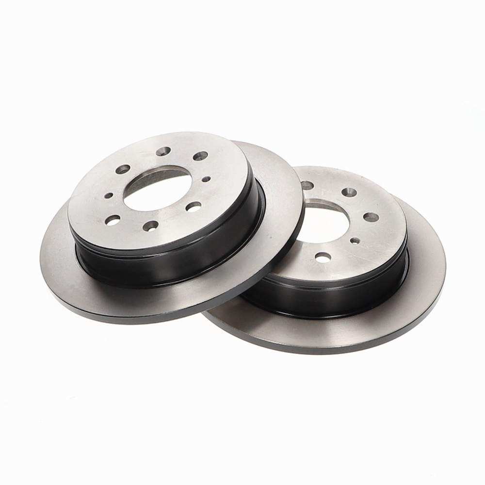 Disc – solid brake – pair, rear