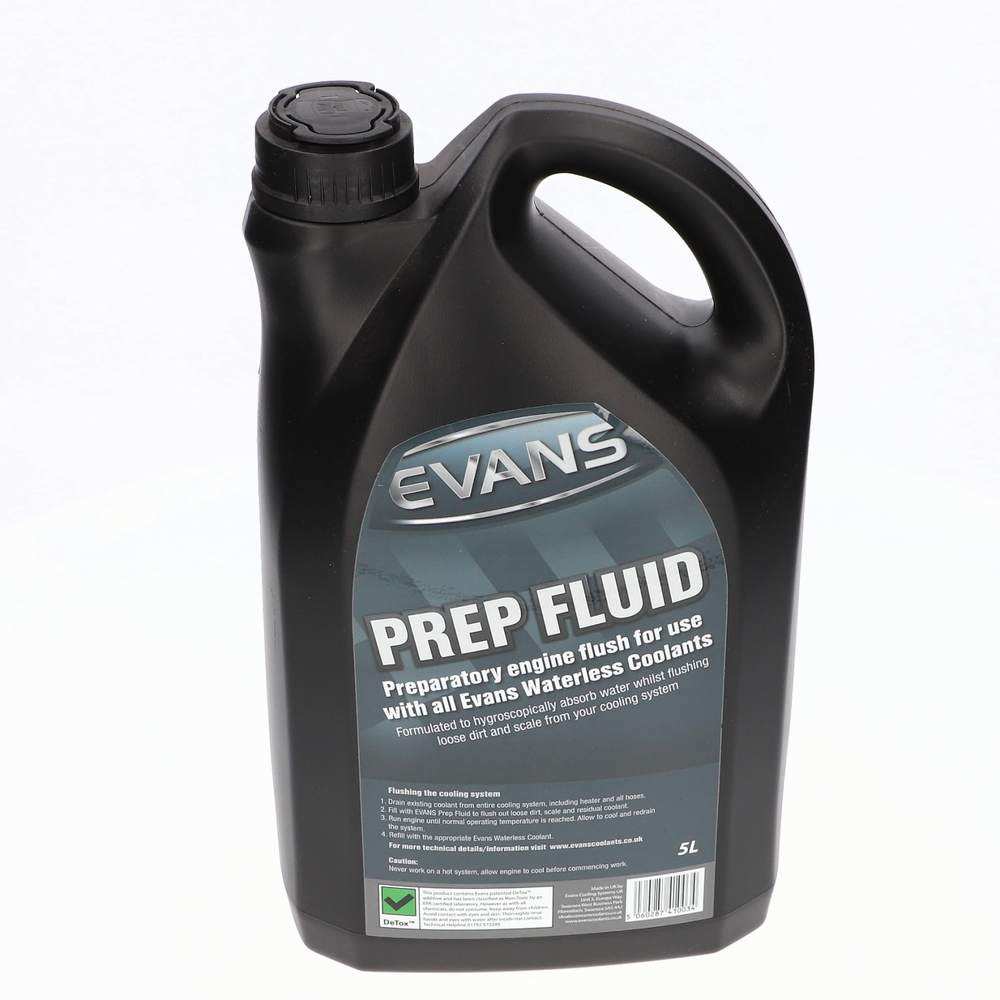 For all engines to hygroscopically absorb water whilst flushing loose dirt and scale from the cooling system prior to filling with evans waterless coo