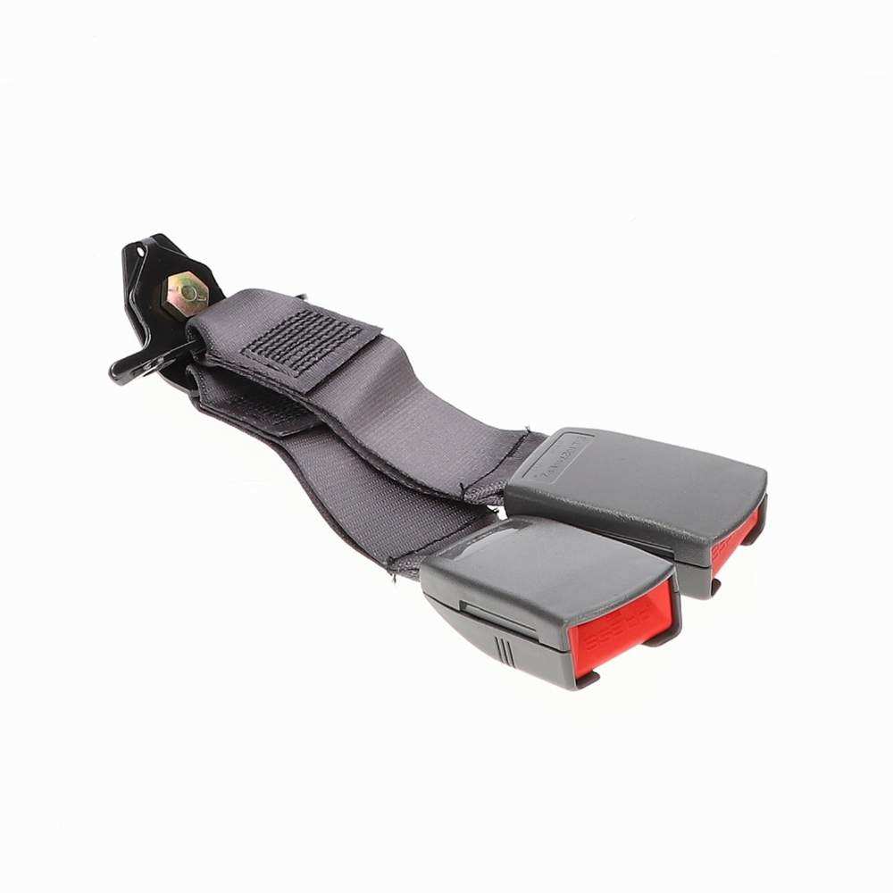 Seat belt assembly - rear bench short end - RH, Exel Charcoal