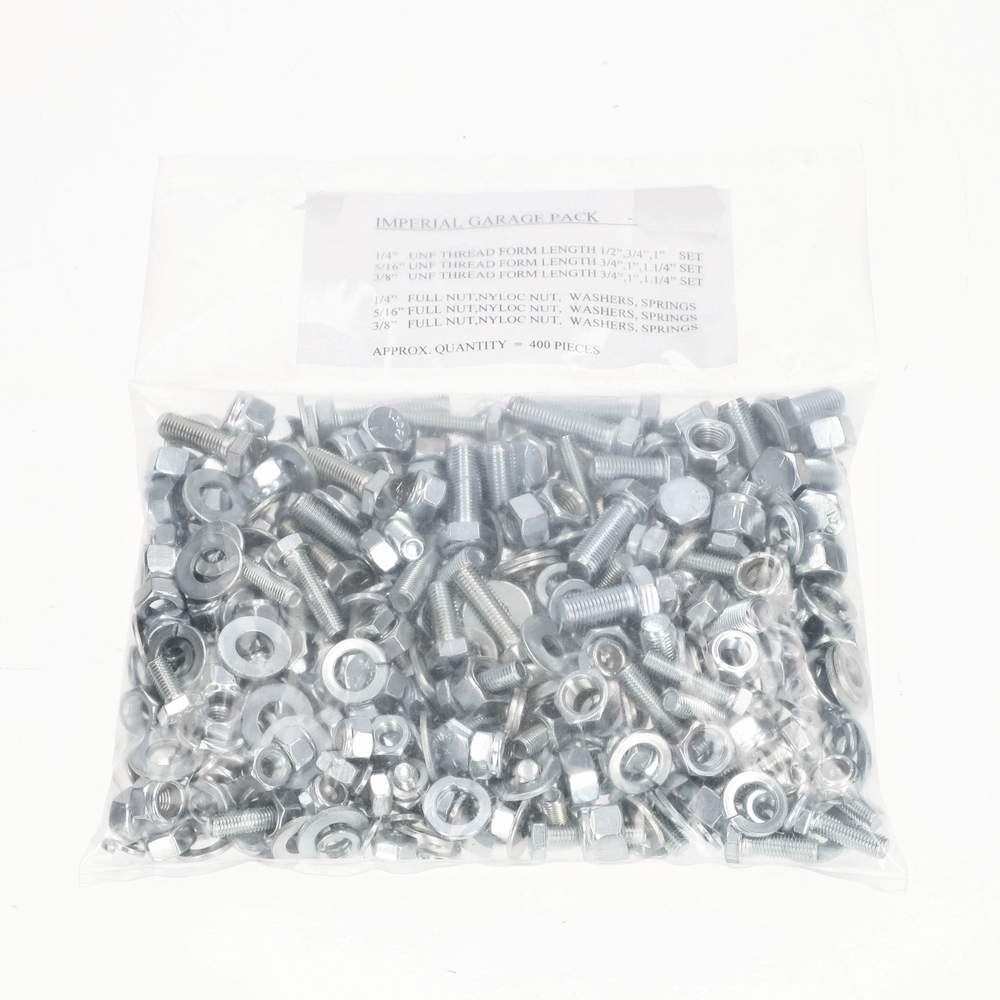 Garage Assortment Pack of UNF Nut, Bolts And Washers (1.8KG)