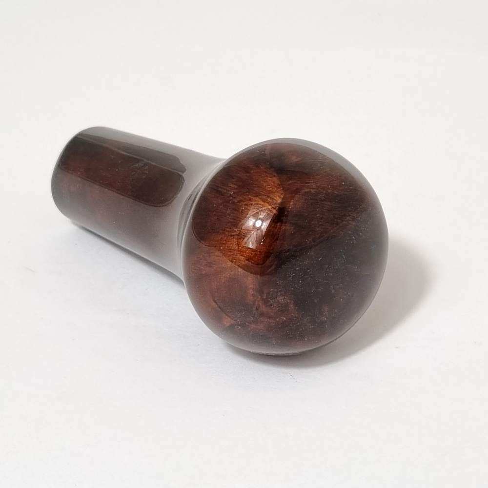 PLAIN BURR WALNUT GEAR KNOB - GMP2177