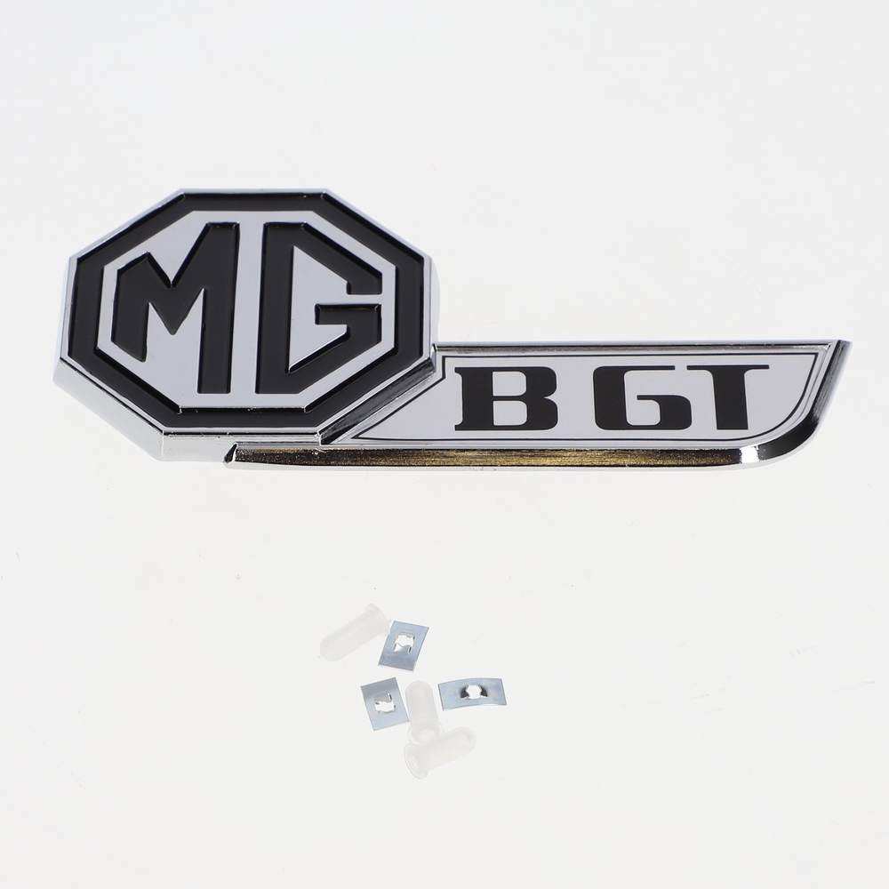 Badge MGBGT (silver/blk)