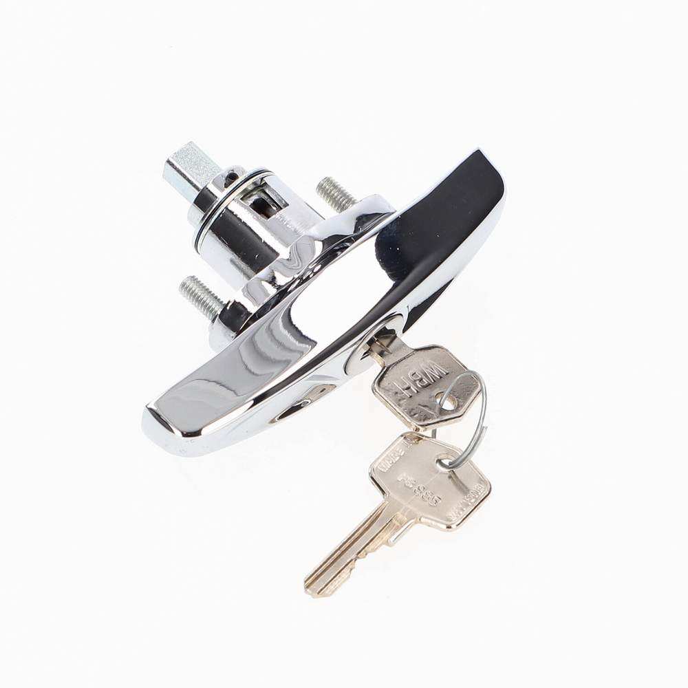 Lock boot handle Mini (chrome)
