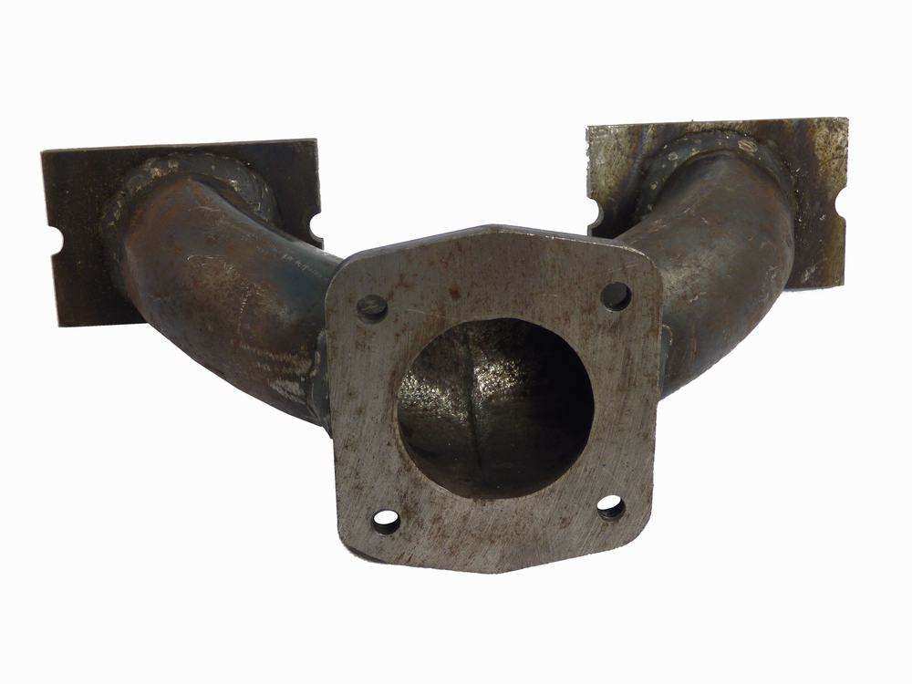 Maniflow steel inlet single 13/4 carb