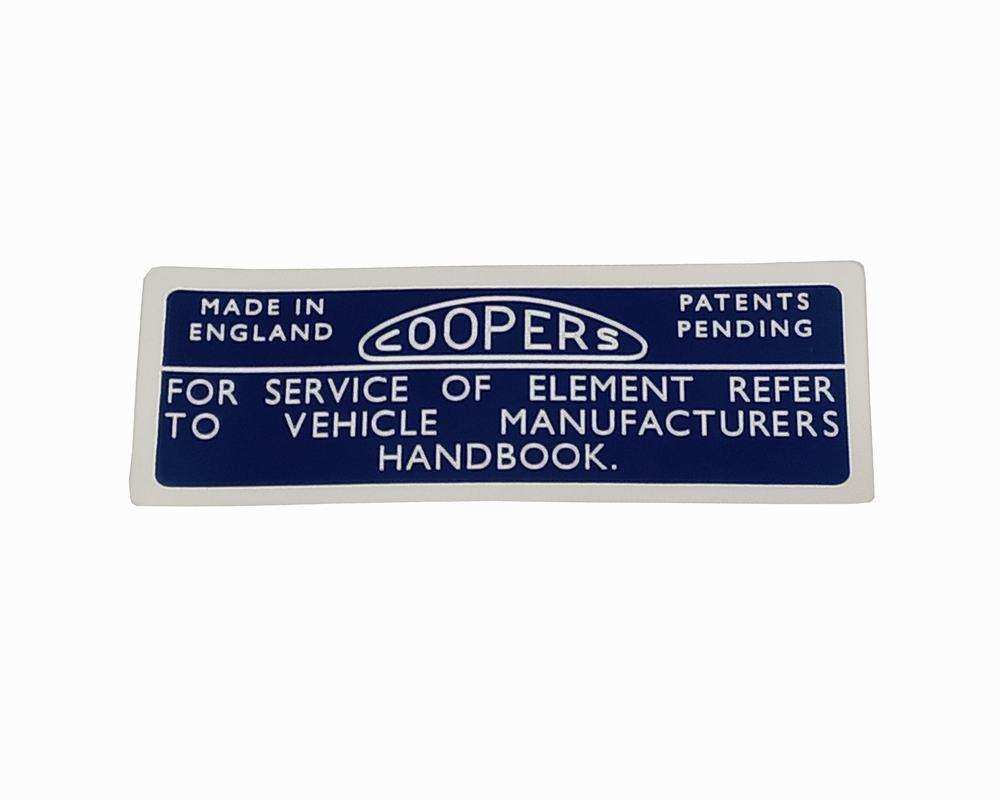 Label Cooper air