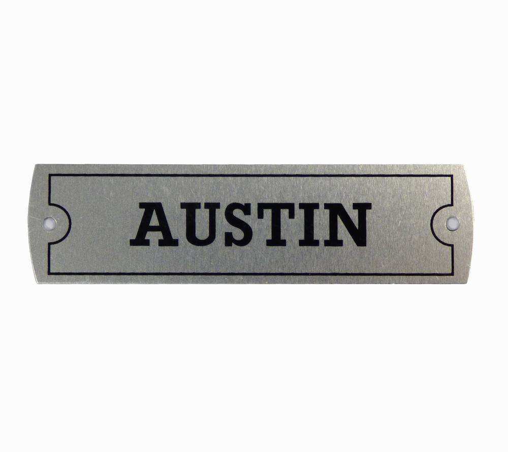 Plate Austin v/cover
