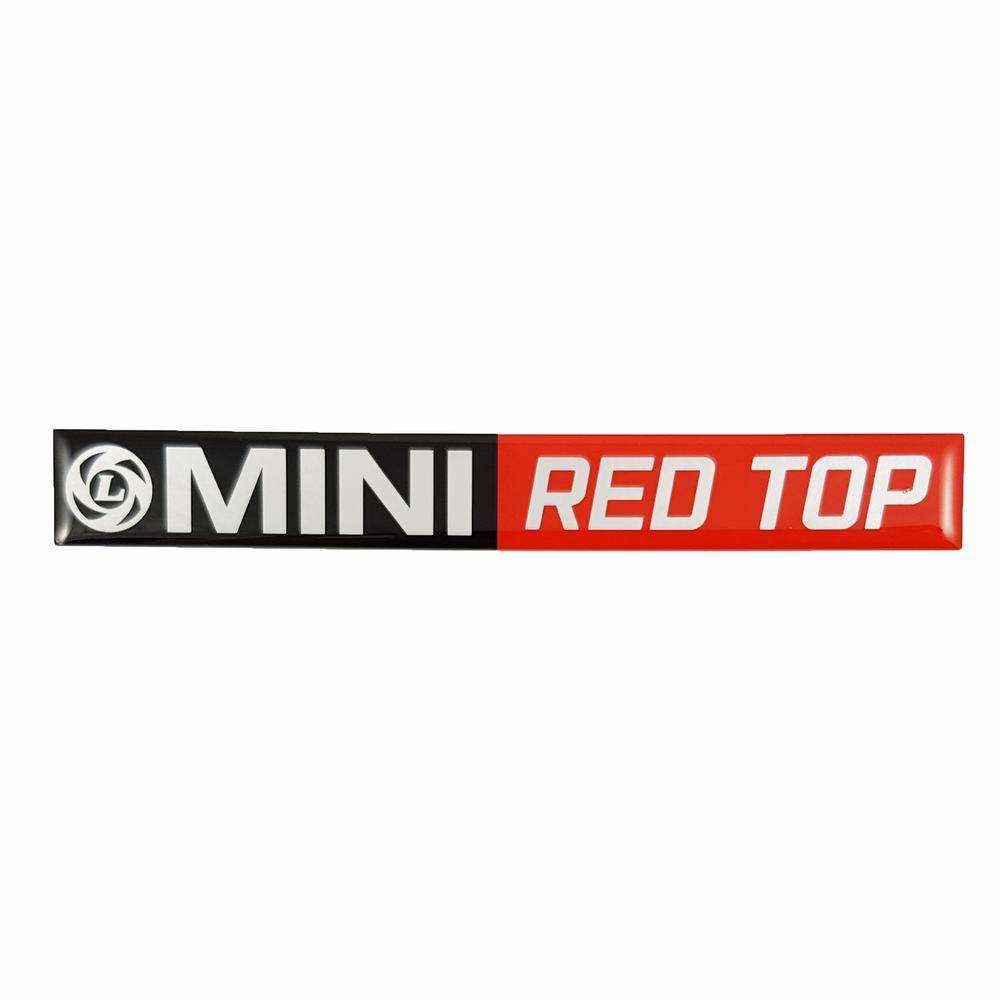 Badge gel Mini red top