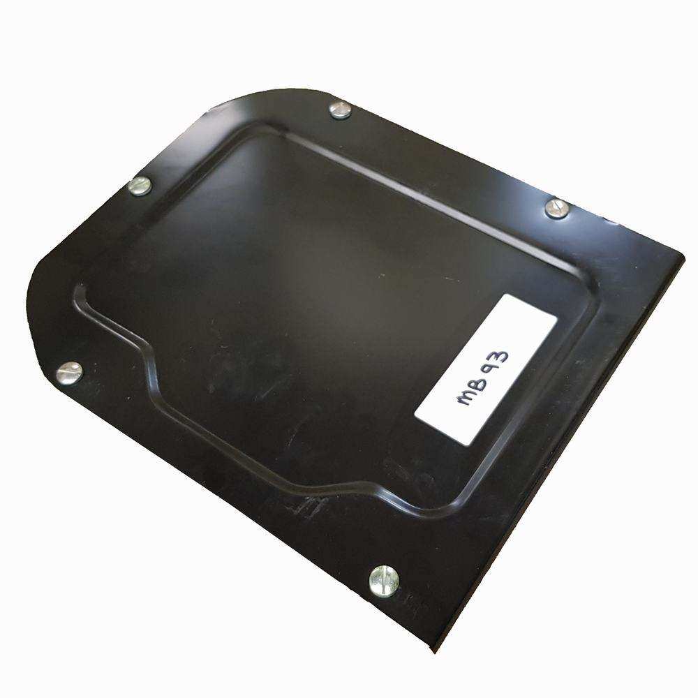 Plate battery cover 12v MGB/GT