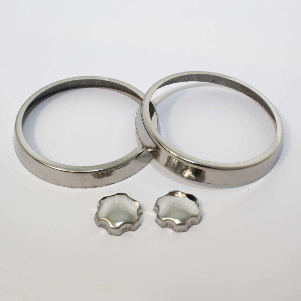 AIR VENT BEZEL SET   CHROME