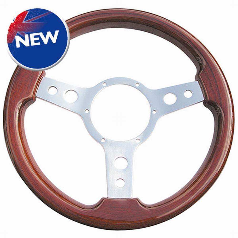 Wheel steering wood semi 13.5