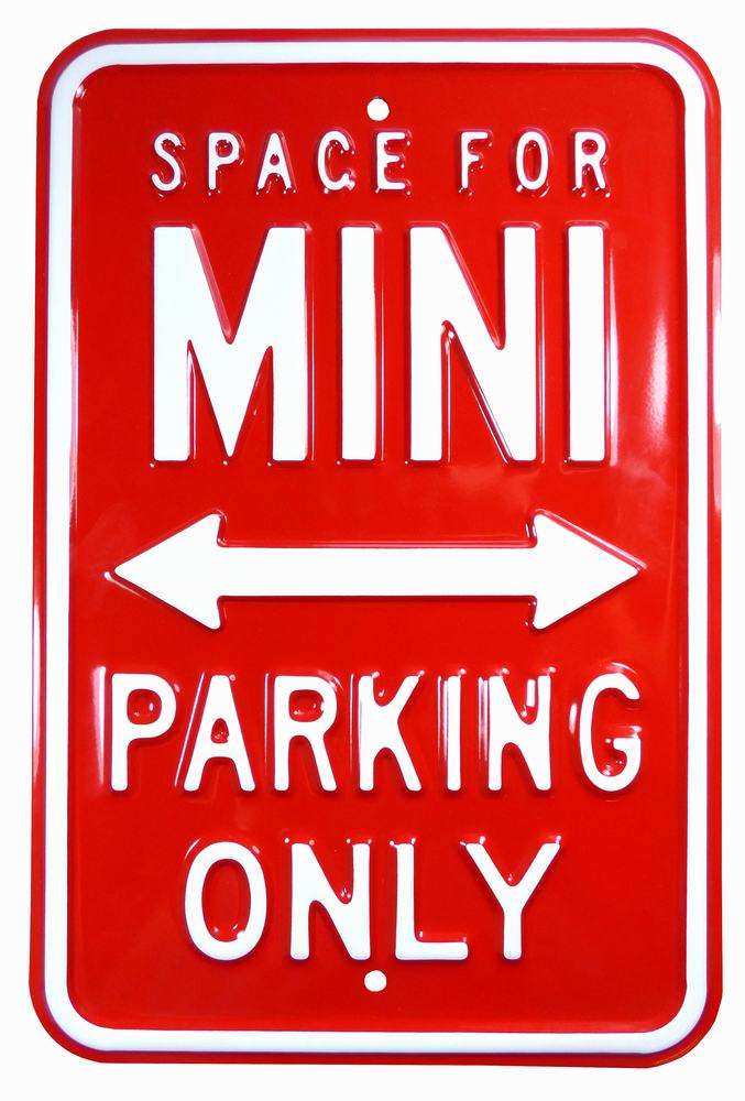 Sign Mini parking red