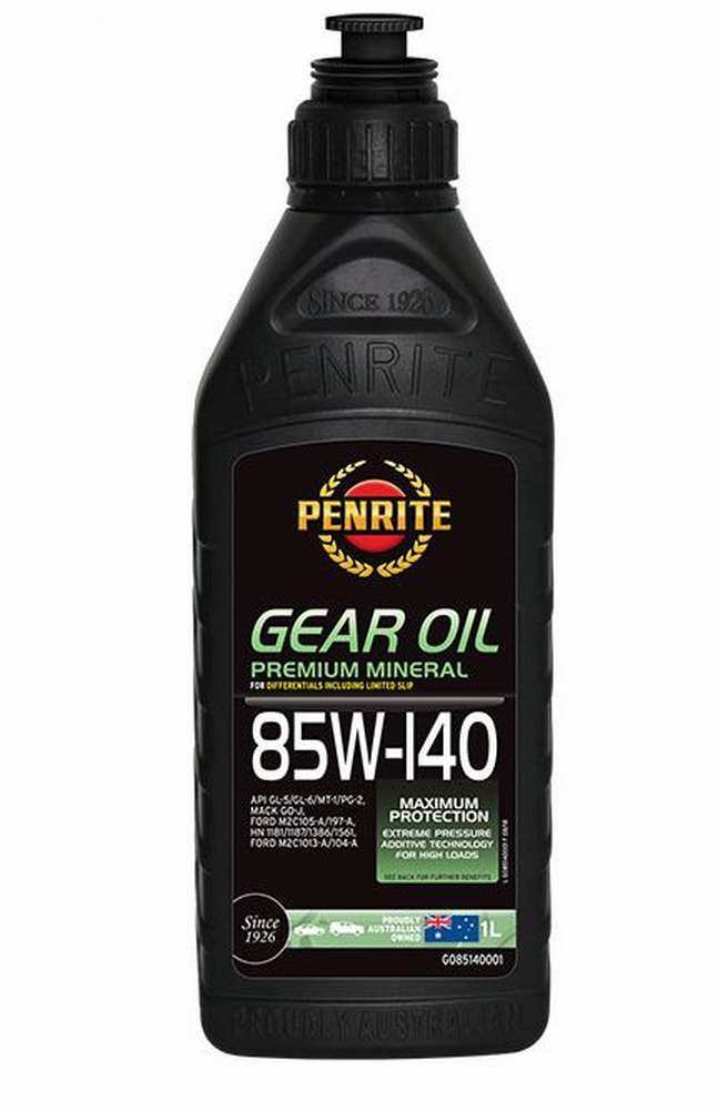Penrite gear oil 85w 140 – 1l