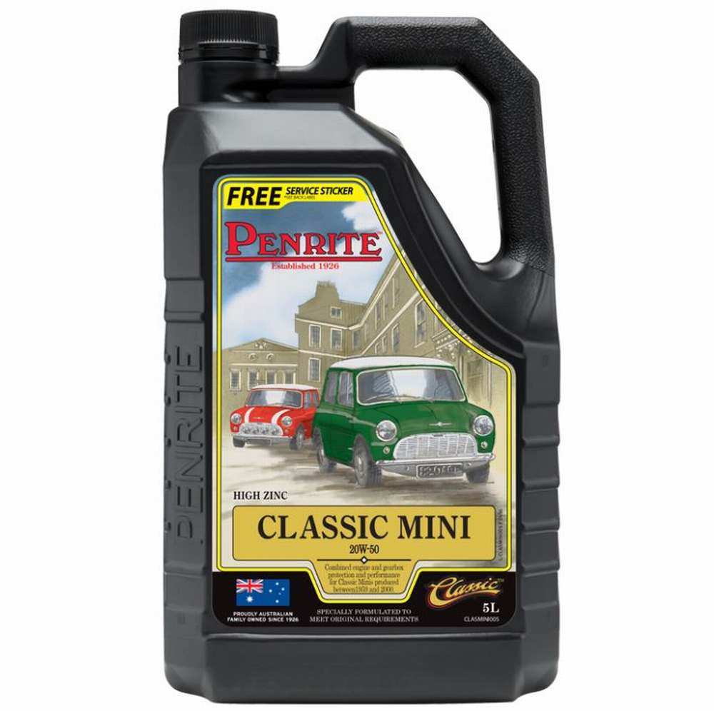 Penrite – classic Mini oil 20w 50 – 5l