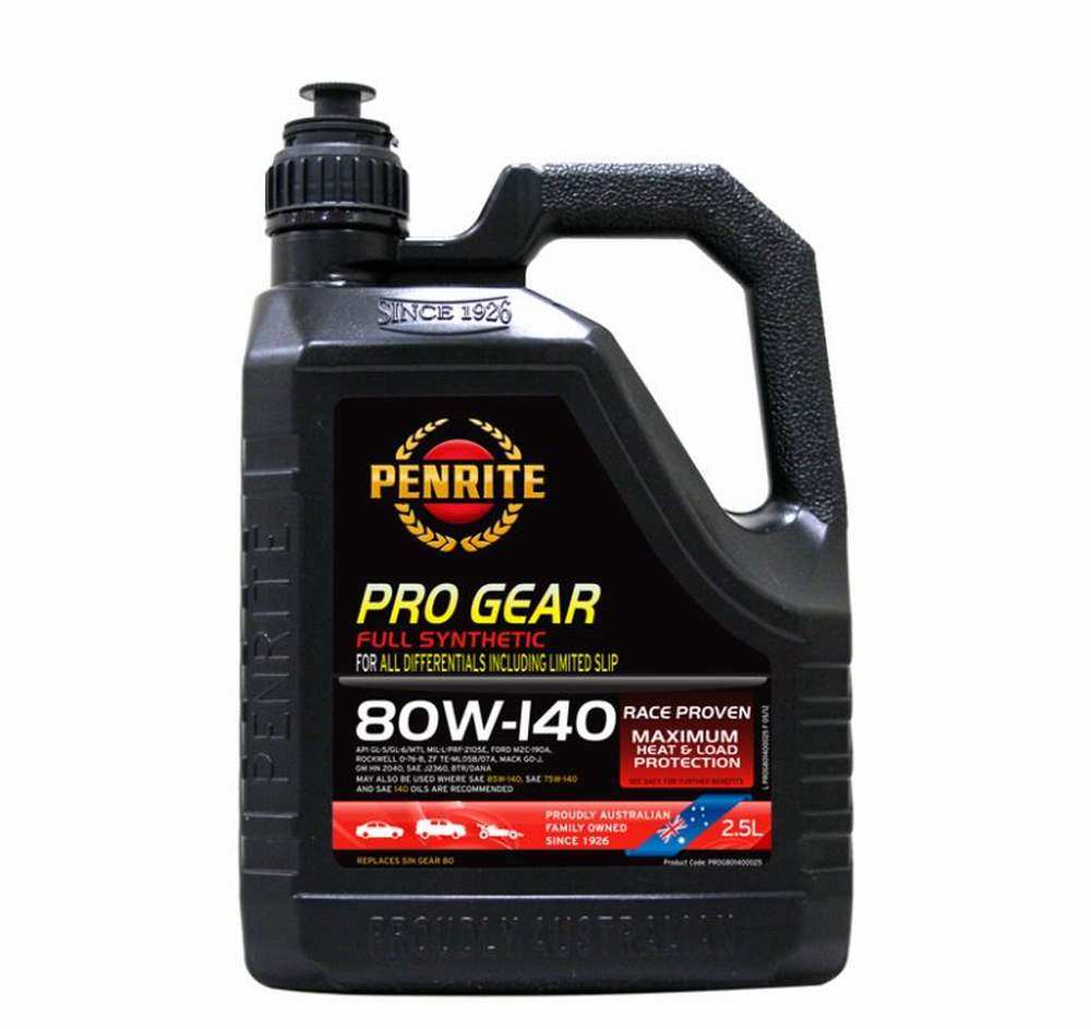 Penrite – pro gear 80w 140 – 2.5l