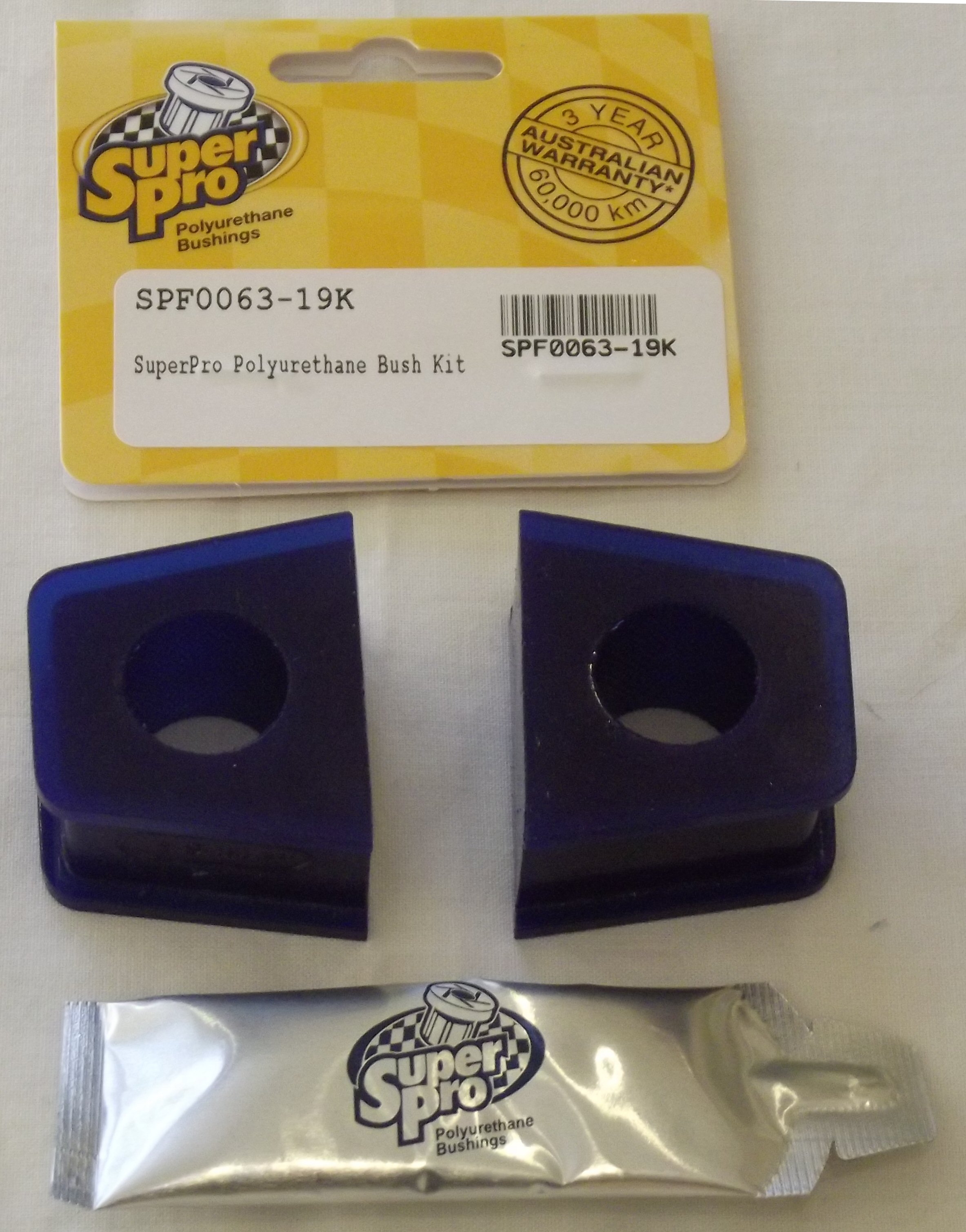 Superpro bush kit rollbar 3/4 MG