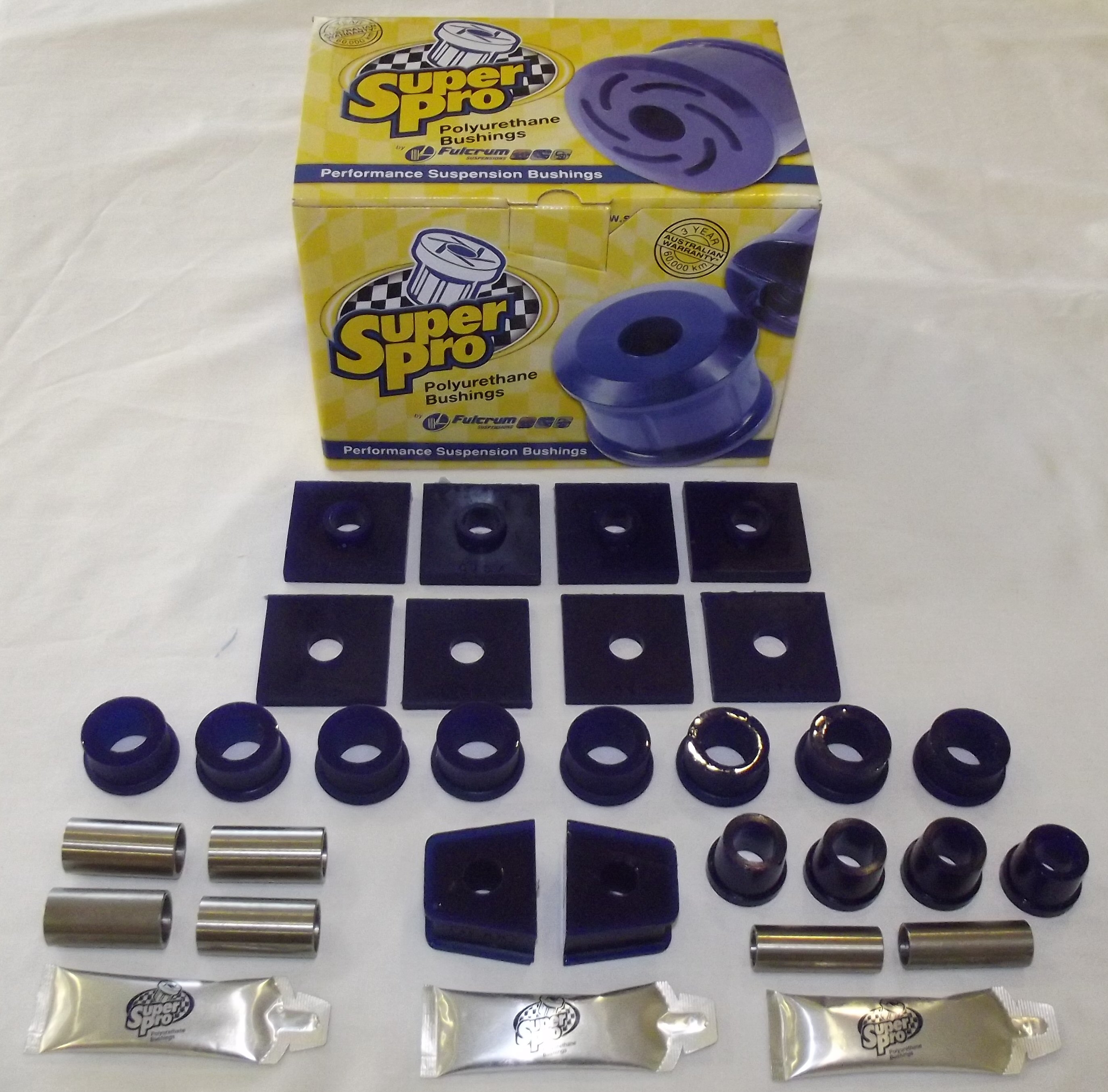 Superpro bush kit fr susp MGB Chrome Bumper