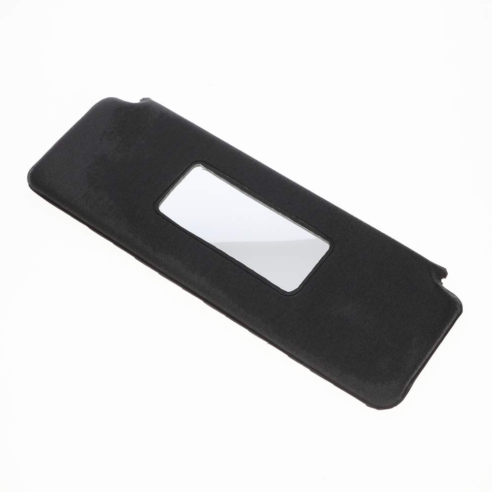 SUNVISOR -PASSENGER SIDE 70> BLK + MIRROR