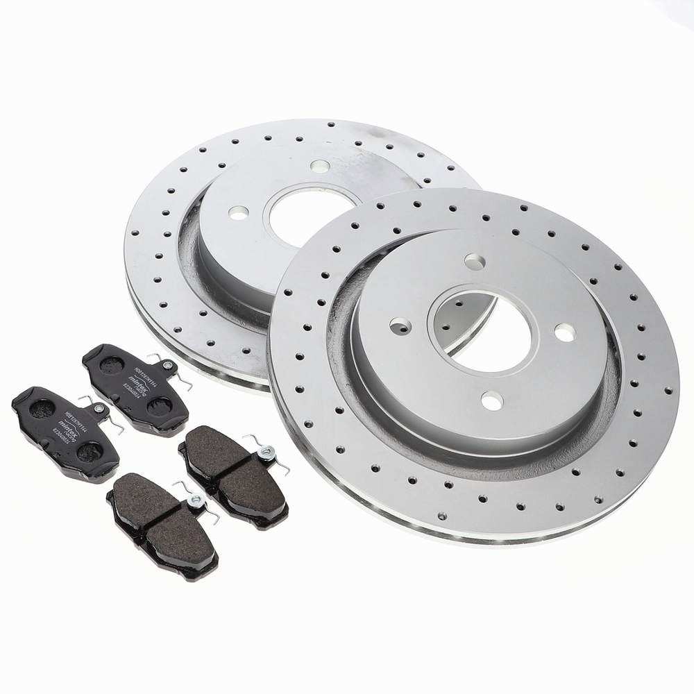 Brake Discs & Pad Kit Rear Premium Griffith 500/Chimaera 500 - TVR J0136 PREMRR KIT