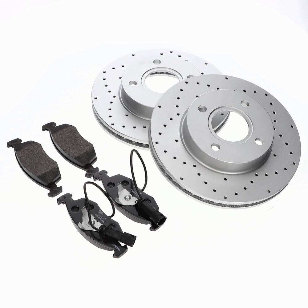 Brake Disc & Pad Kit Front Premium Griffith 500/Chimaera 500 - TVR J0146 PREMFR KIT
