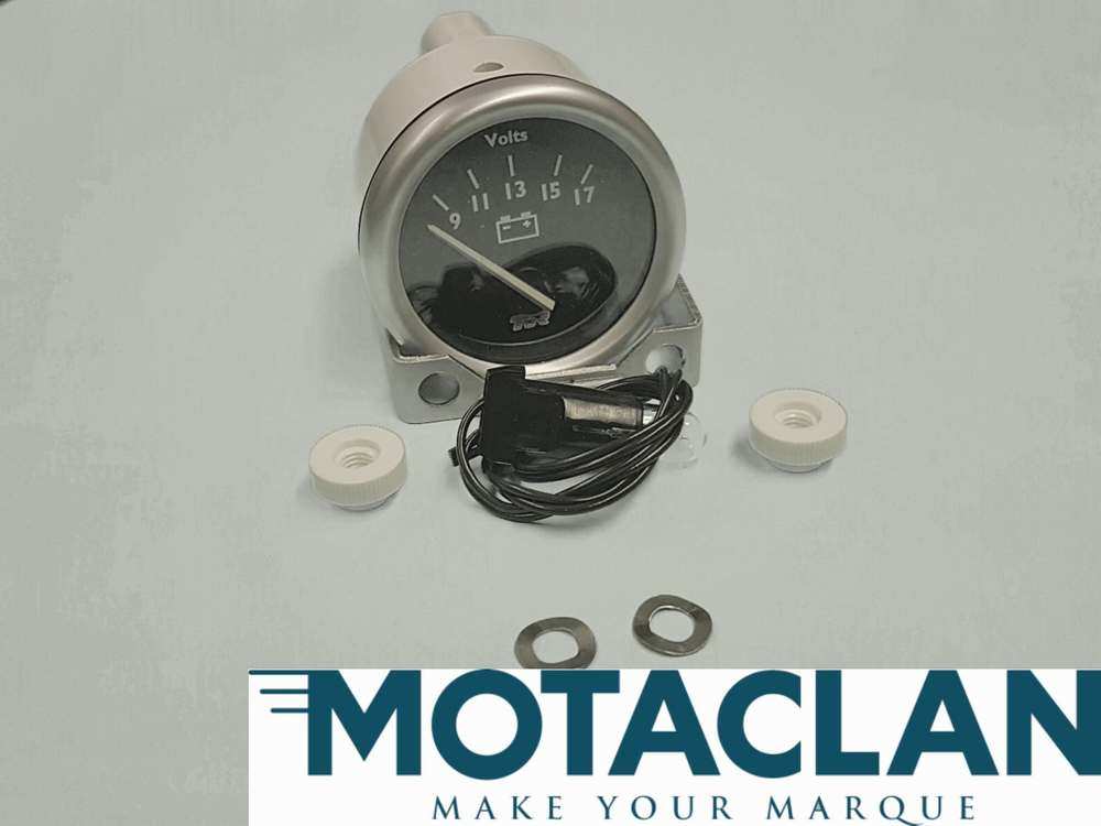 Voltmeter black