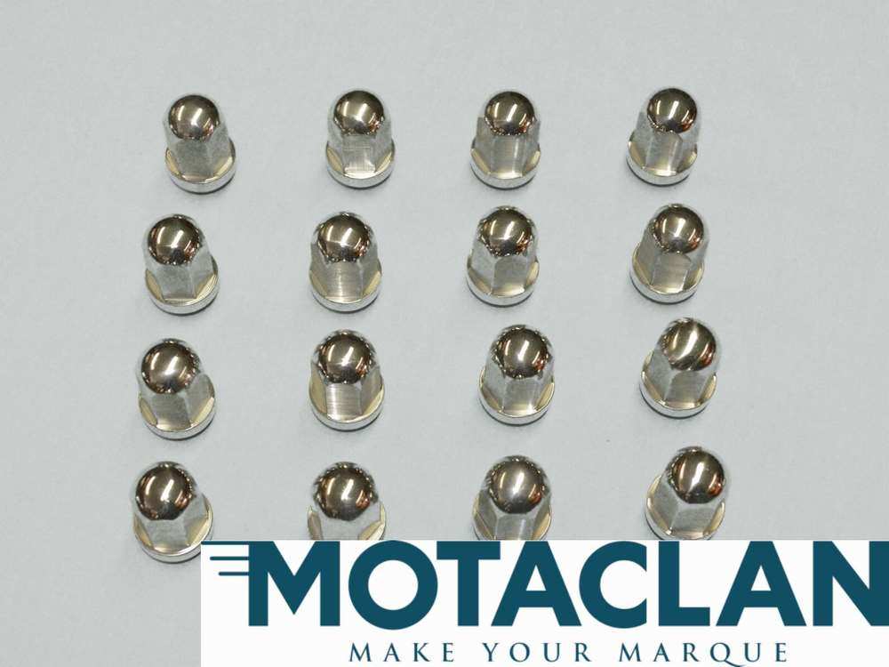 Wheel nut, polished stainless - TVR_G0021_16SH